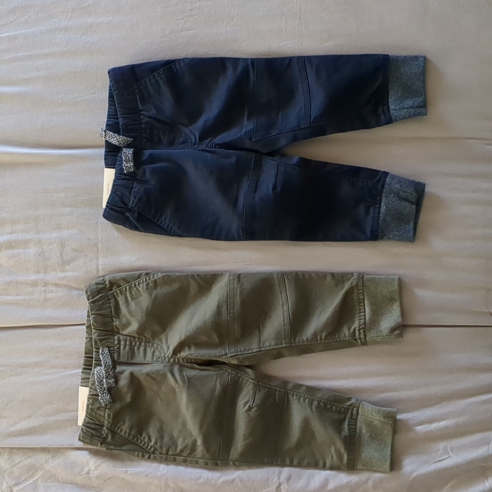 Cat&Jack toddler cotton pants set of 2